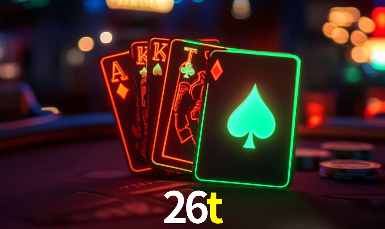 Jackpots e promoções na 26t